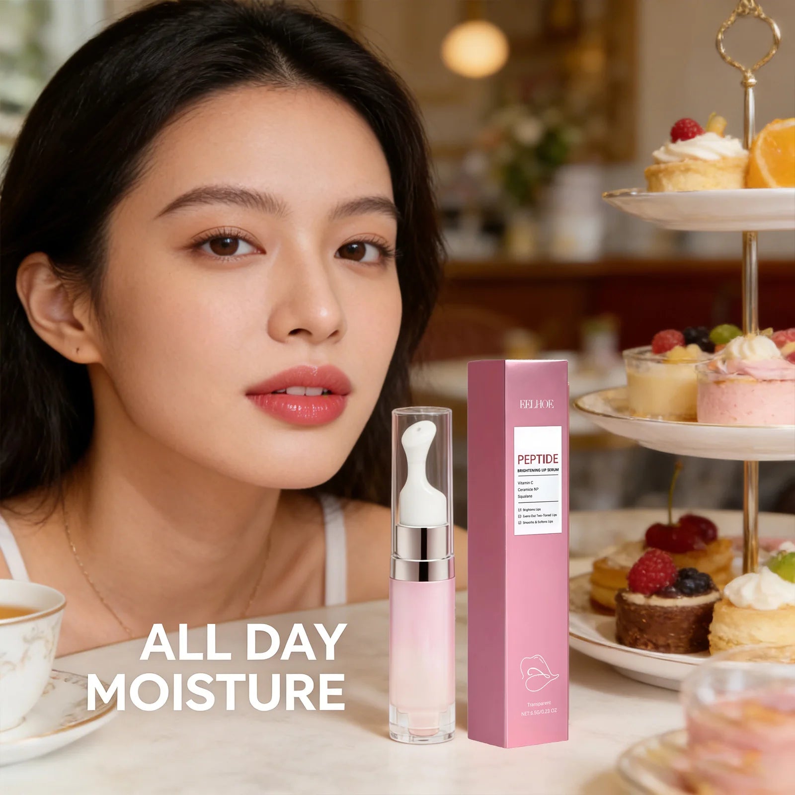 EELHOE Brightening Lip Serum – Lighten, Exfoliate & Moisturize Brightening Lip Serum Peaceful Pleasures Health and Wellness