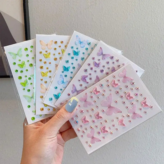 Glitter Face Stickers & Eyeshadow Palette – Kids Stage Makeup Glitter Face Stickers Peaceful Pleasures Health and Wellness