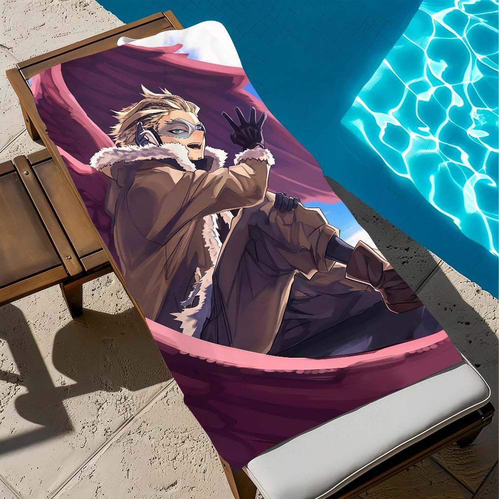 My Hero Academia Hawks Anime Beach Towel | Quick Dry