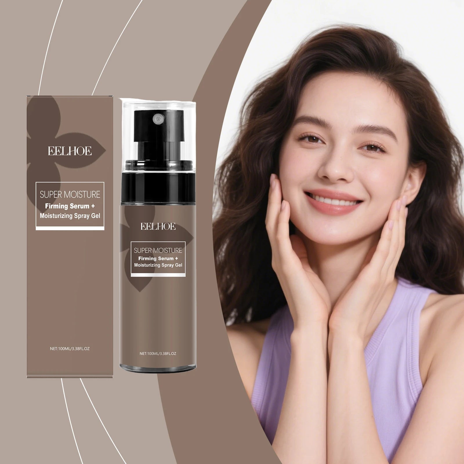 Facial Moisturizing Spray Gentle Nourishing Restore Skin Vitality Improve Fatigue Repaire Shrink Pore Brightening Hydrating Mist Peaceful Pleasures Health and Wellness