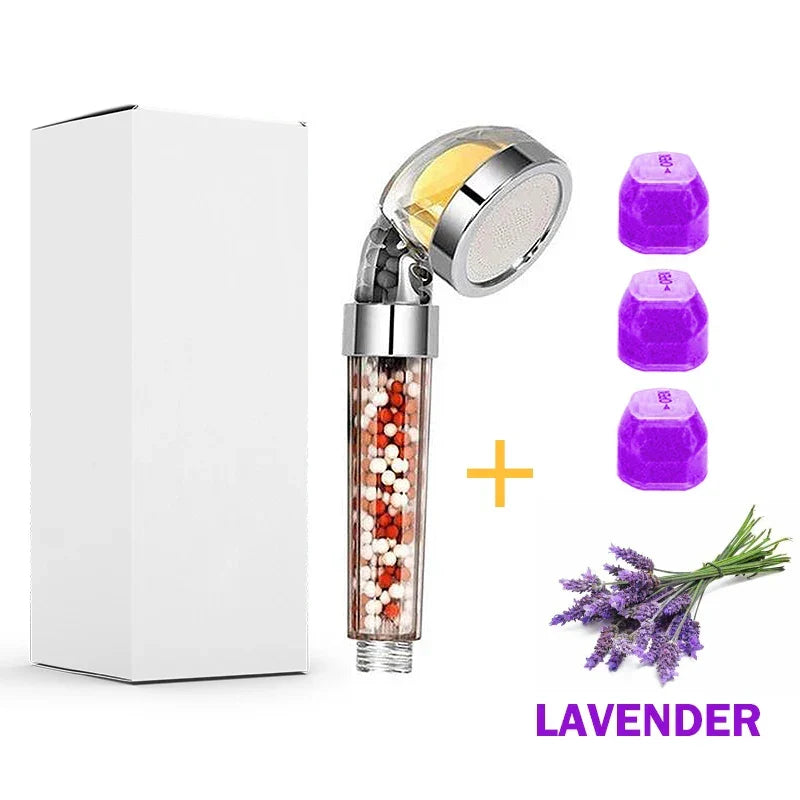 Vitamin C Filter High Pressure SPA Shower Head | Water Softening