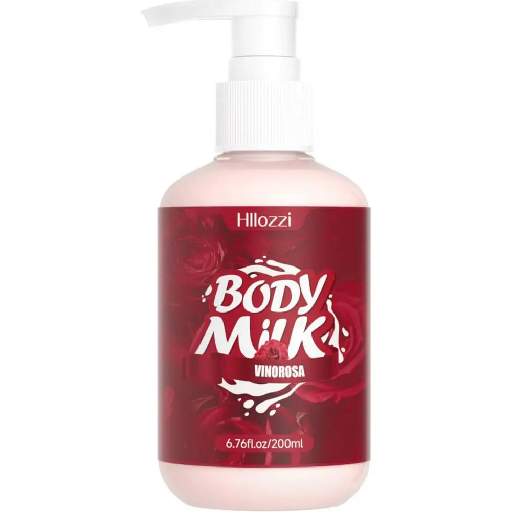 Scented Body Lotion for Women – 200ml Deep Moisturizing Body Milk with Tremella & Olive Oil, Long-Lasting Fragrance Peaceful Pleasures Health and Wellness rose