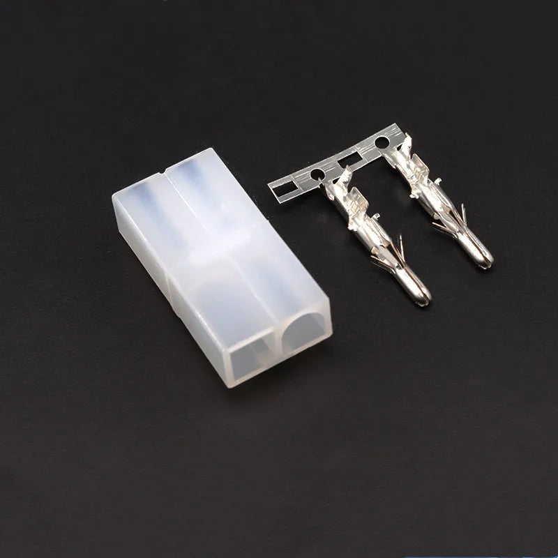L6.2 Big Tamiya 6.2mm Male Female Rubber Shell Connector Plug-in Terminal Aerial Model Toy Butt Joint Plug Peaceful Pleasures Health and Wellness 10 Sets Female