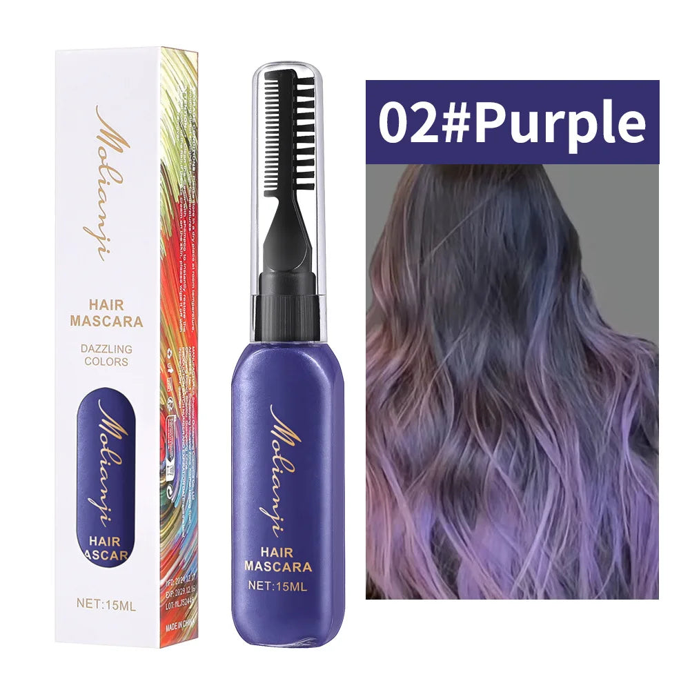 Multi-Color Hair & Eyelash Dye – Long-Lasting Trendy Shades