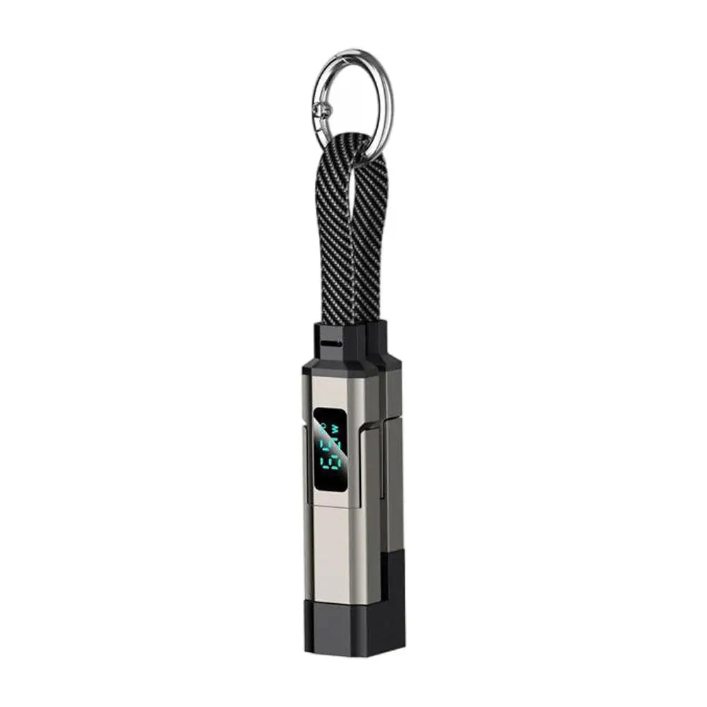 4-in-1 PD 65W USB-C Fast Charging Cable & Digital Display