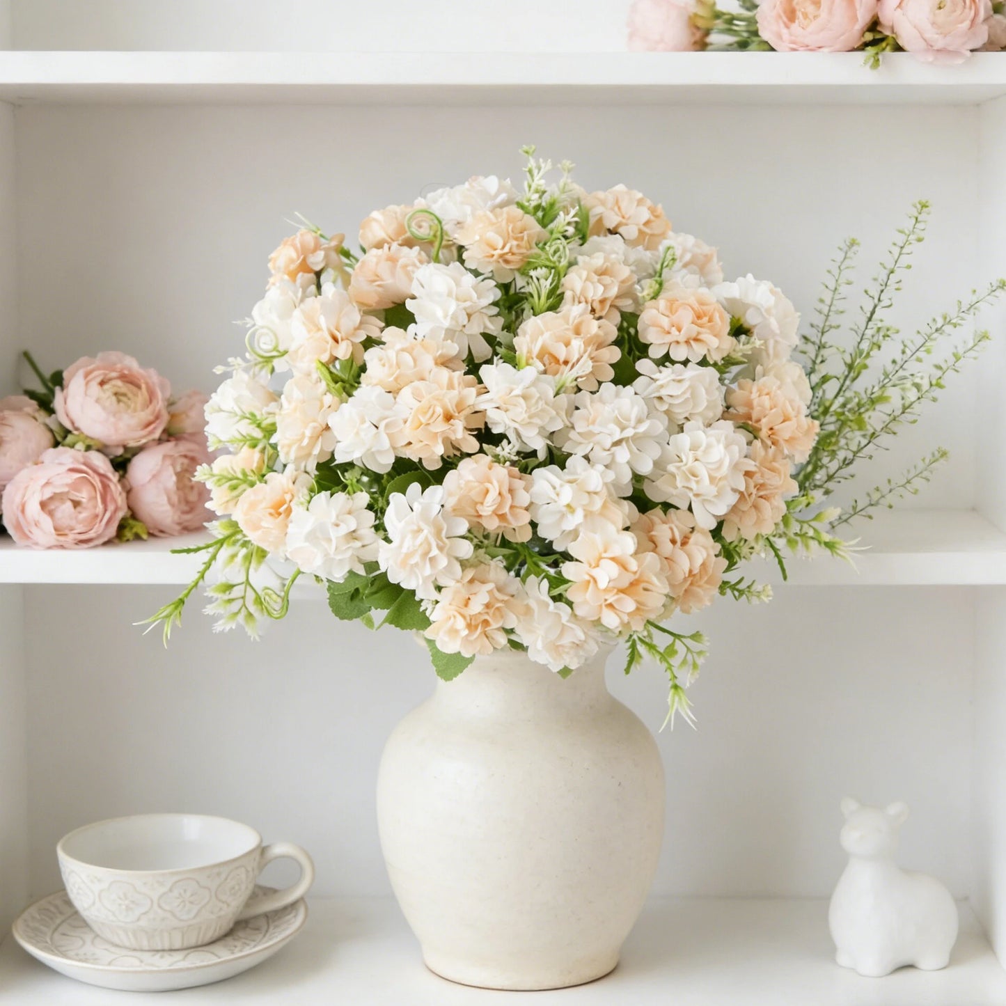 Artificial Silk Hydrangea Bouquet | Wedding & Home Decor