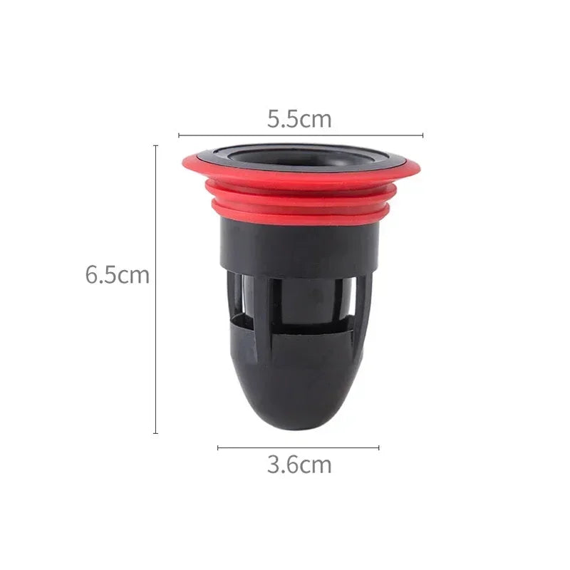 Silicone Floor Drain Strainer & Odor Seal – Sink & Shower Floor Drain Strainer Peaceful Pleasures Health and Wellness