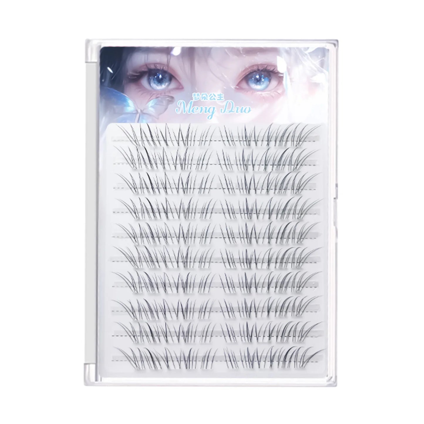 Light Style Foxes Fake Lashes Baby Wind False Eyelash Natural Curl 9-11mm Black Eyelash Extension For Daily Makeup Enlarge Eyes Peaceful Pleasures Health and Wellness glue 20 row