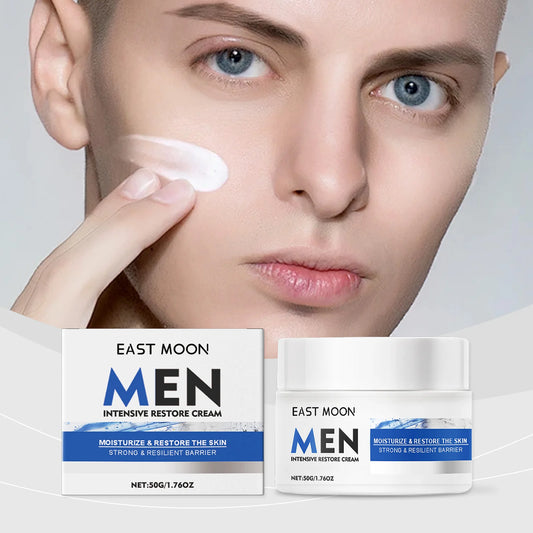 Men's Moisturizing Cream Facial Care Hydrating & Nourishing Dry Skin Care Improves Dryness & Dullness Daily Moisturizer Peaceful Pleasures Health and Wellness