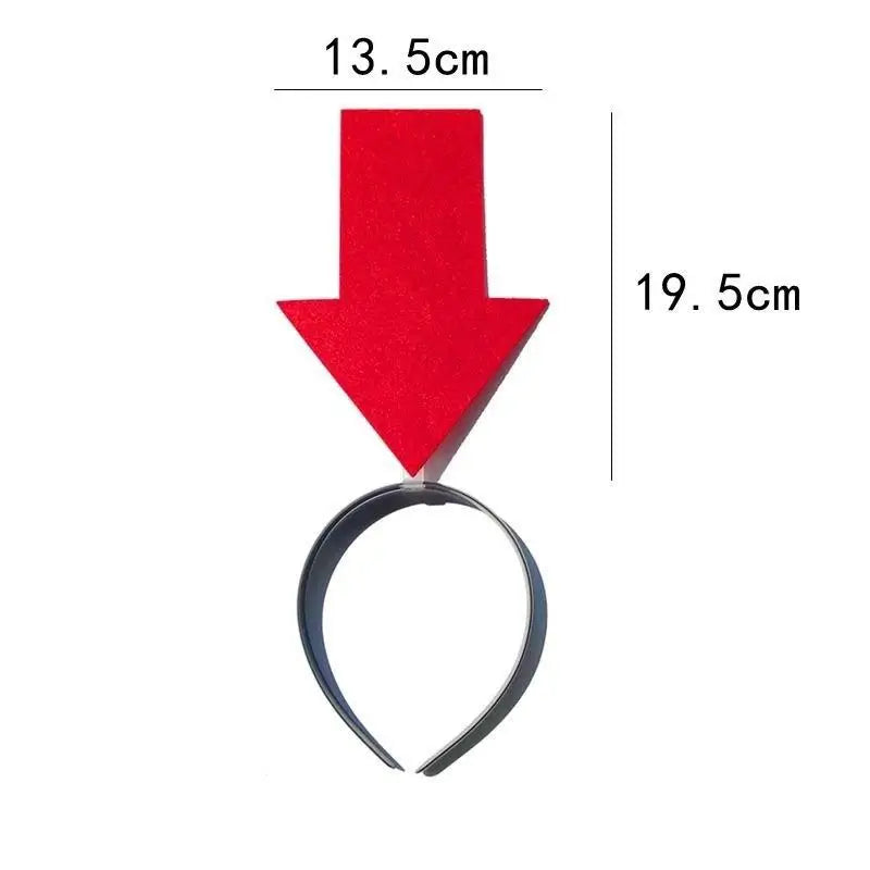Funny Arrow & Question Mark Headband | Costume Party Favor