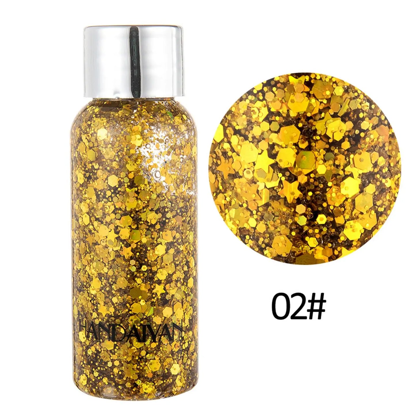 Glitter Body Lotion with Shimmering Gel for All Occasions Peaceful Pleasures Health and Wellness B