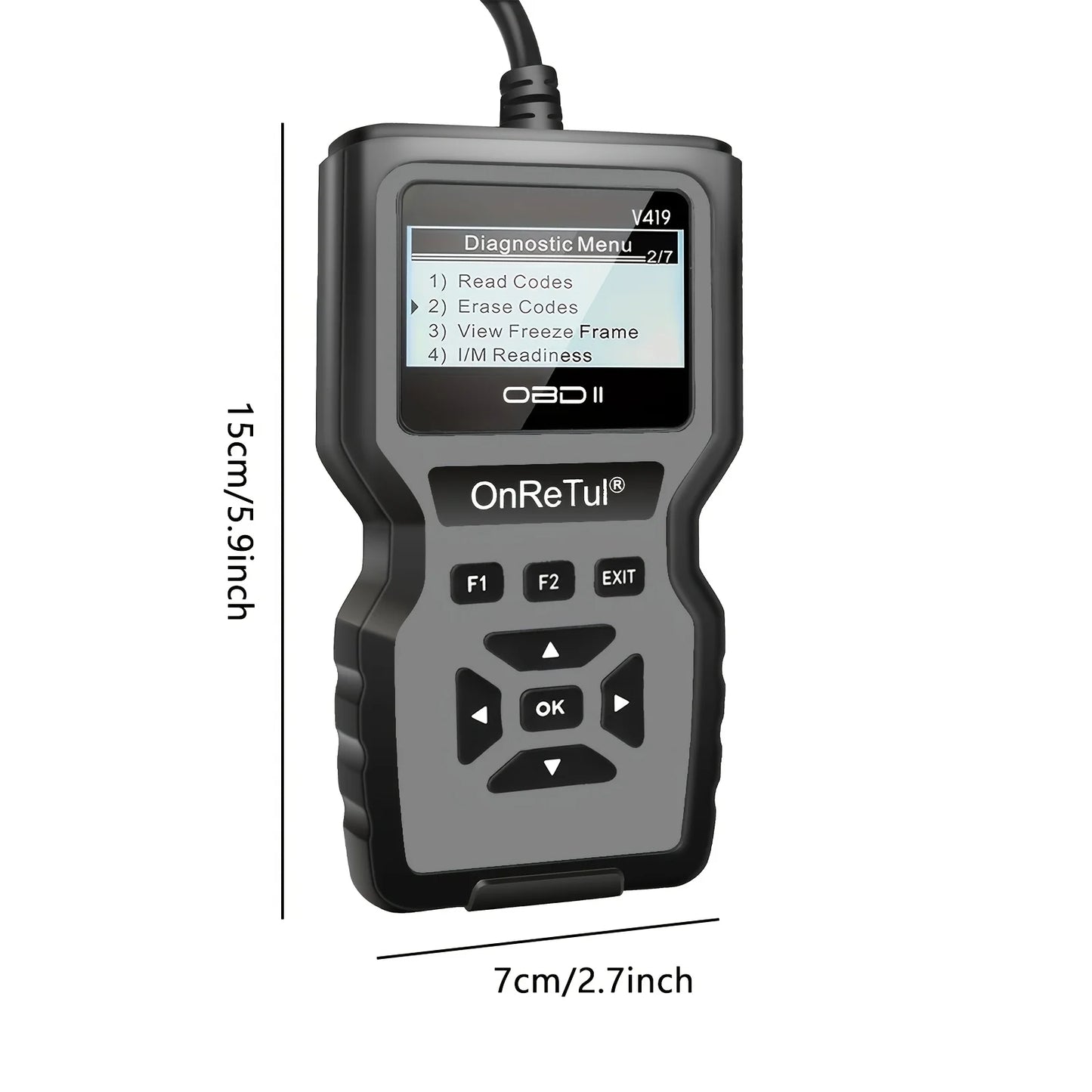 OBD2 Diagnostic Scan Tool – Read & Clear Engine Fault Codes Peaceful Pleasures Health and Wellness