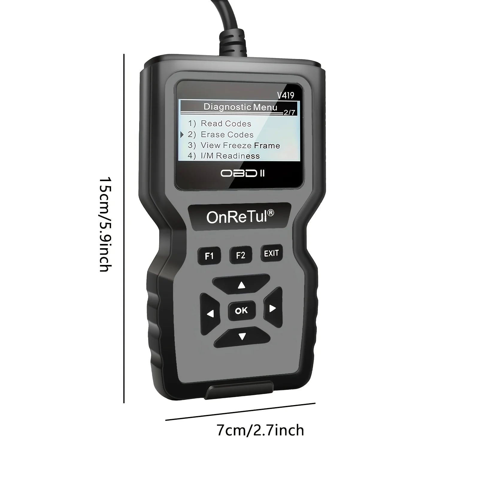 OBD2 Diagnostic Scan Tool – Read & Clear Engine Fault Codes Peaceful Pleasures Health and Wellness