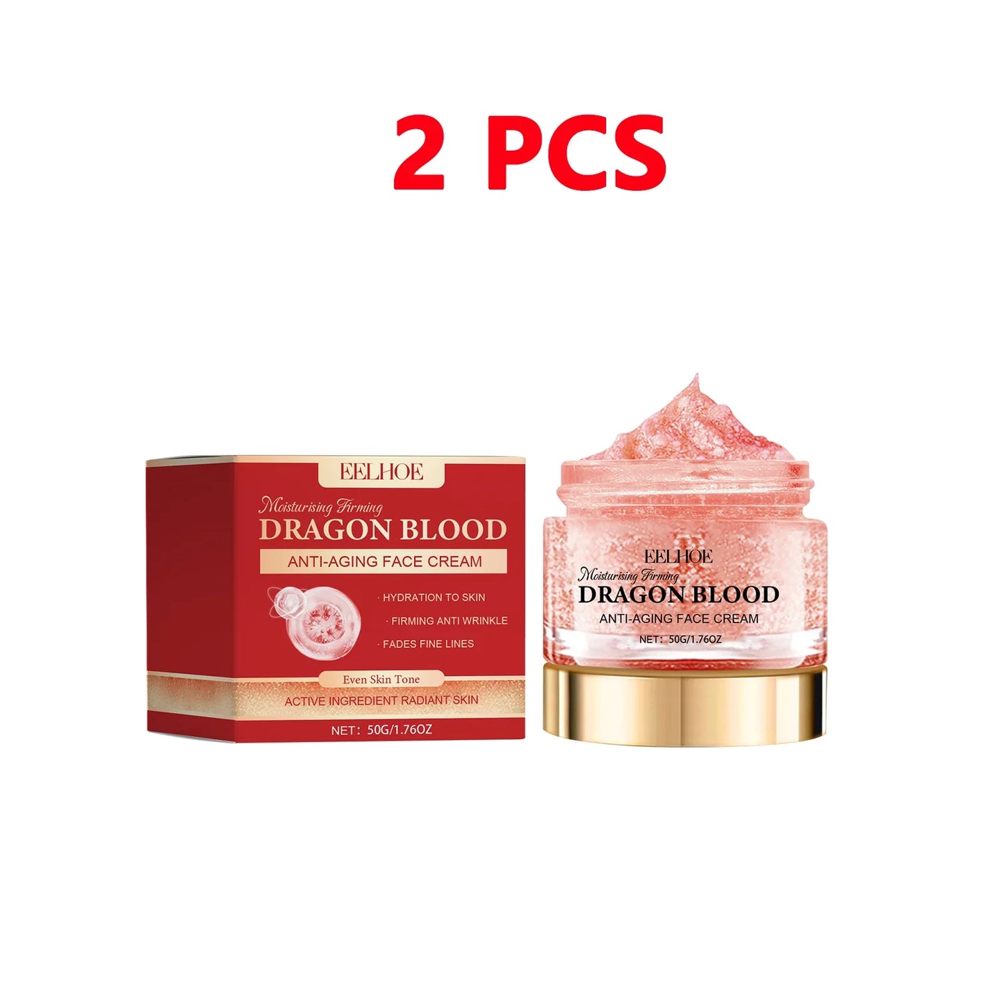 Dragon's Blood Hyaluronic Acid Anti-Aging Face Moisturizer