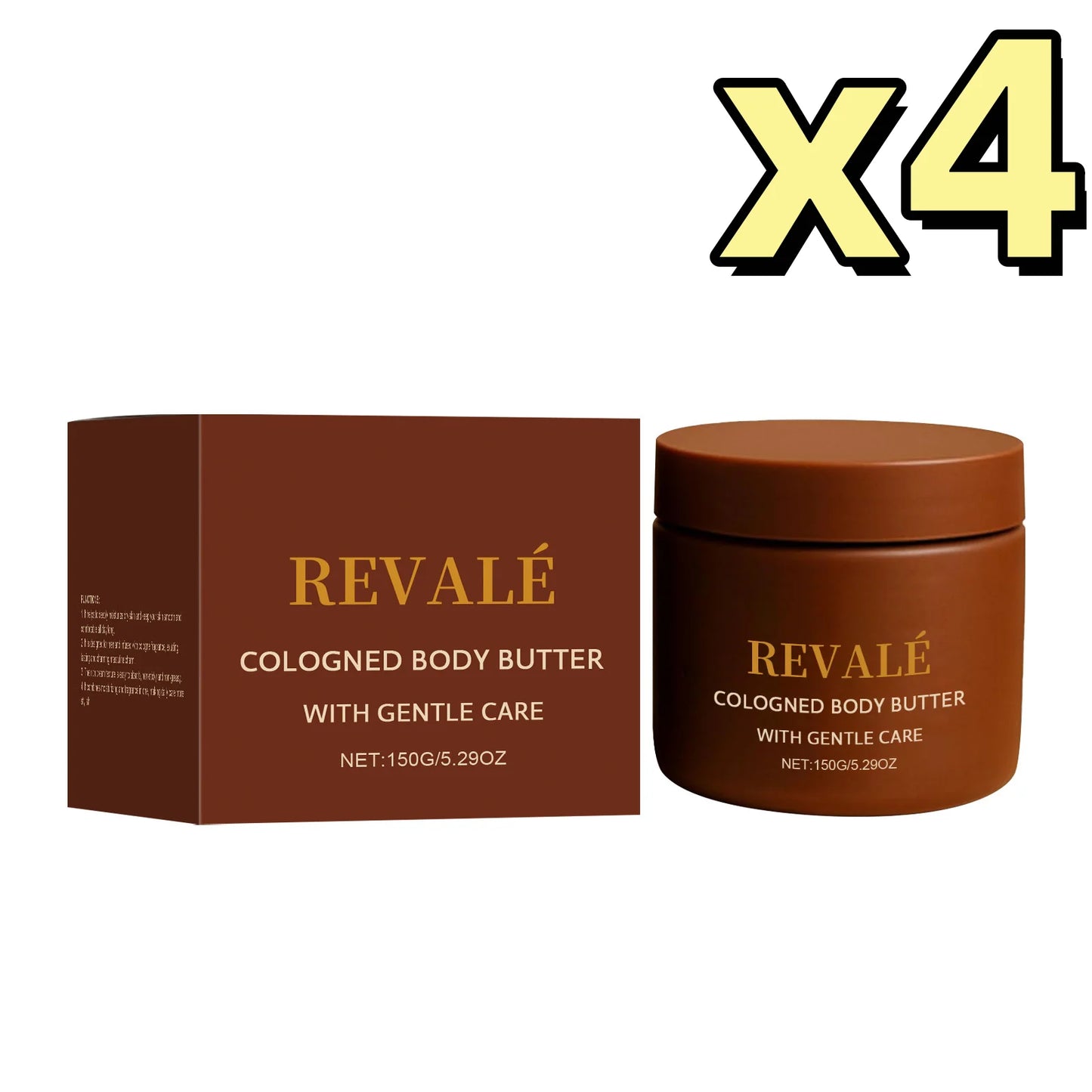 Sandalwood Men Body Cream Hydrate Rough Skin Refresh Body Repair Dryness Men First Choice Daily Use Non Greasy Body Moisturizer Peaceful Pleasures Health and Wellness 150g Boxed X 4PCS