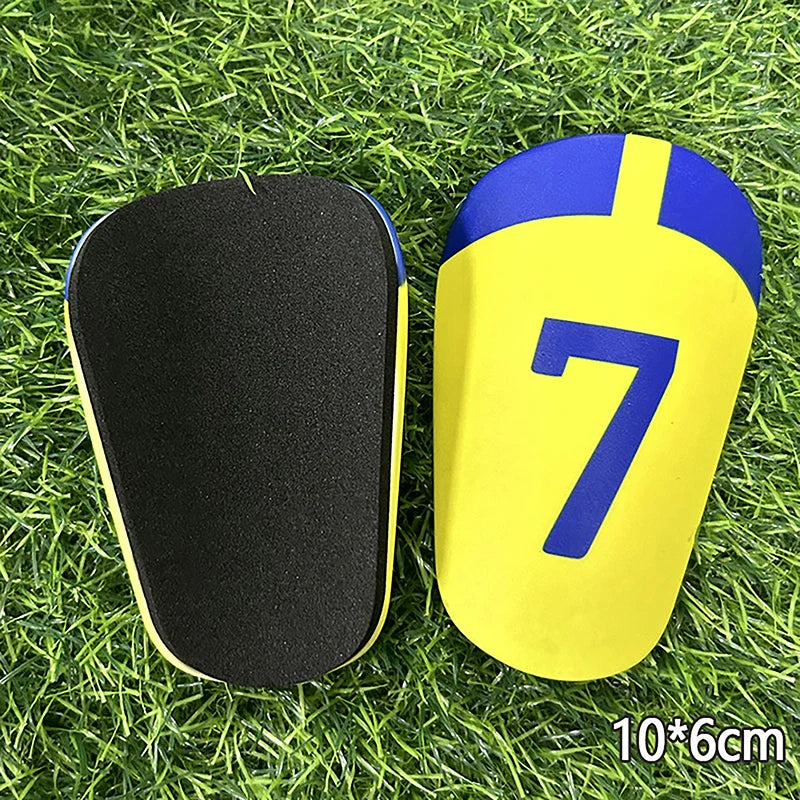 Mini Football Shin Guards – Soccer Leg Protectors, 1 Pair