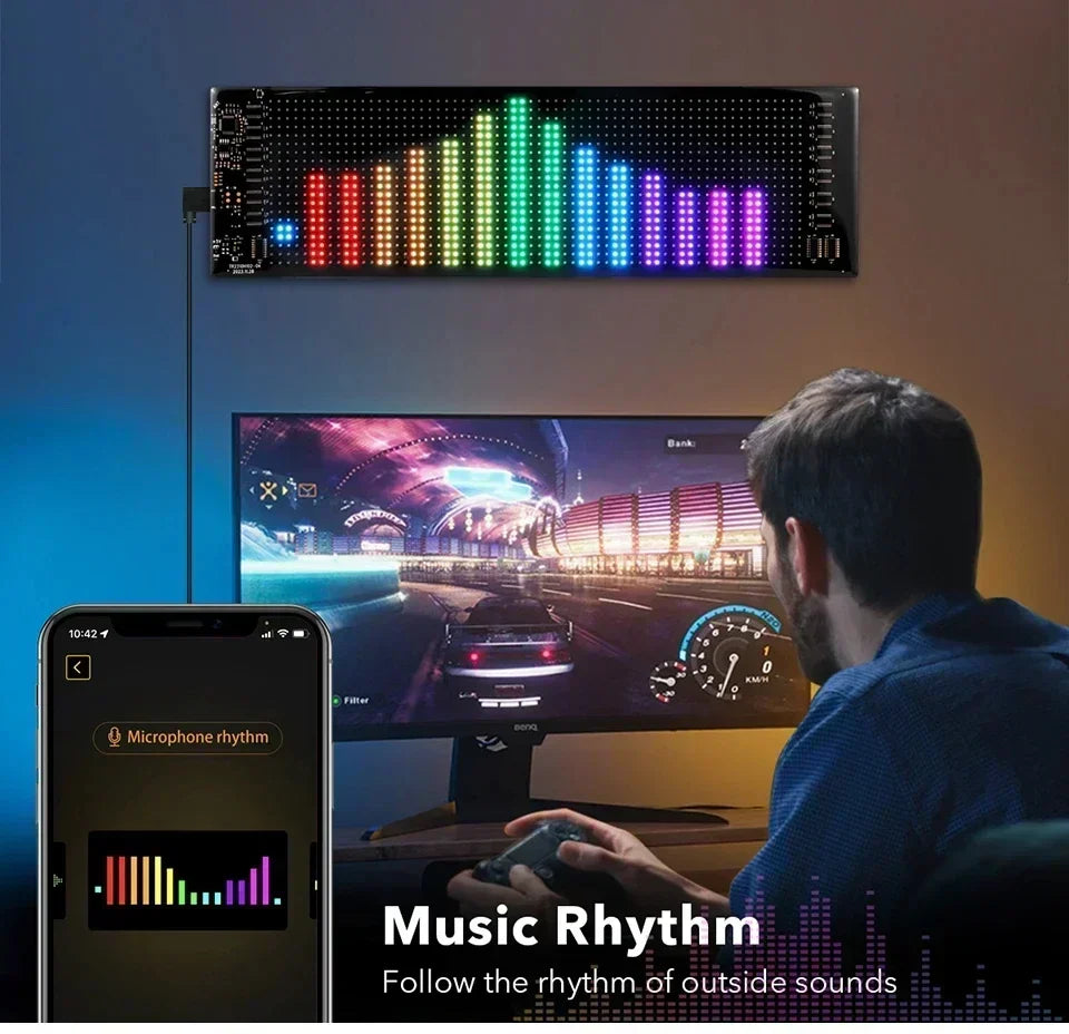 Programmable RGB LED Matrix Sign – Scrolling Text & Animation