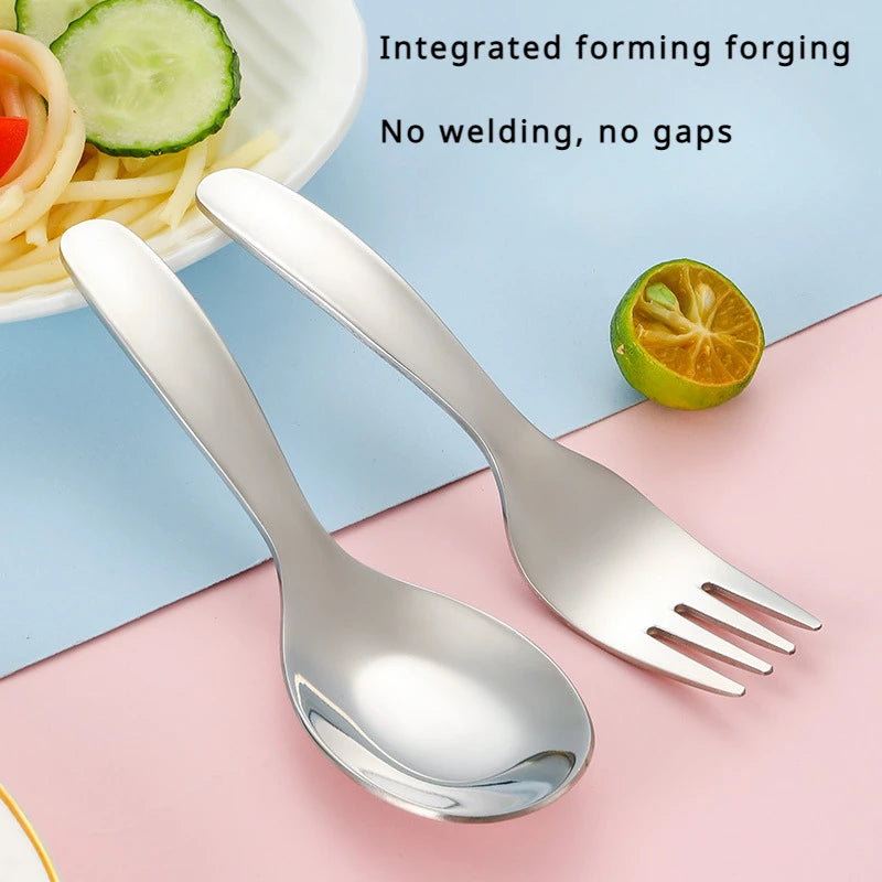 Stainless Steel Camping Cutlery Set – Portable Spoon & Fork Camping Cutlery Set Peaceful Pleasures Health and Wellness
