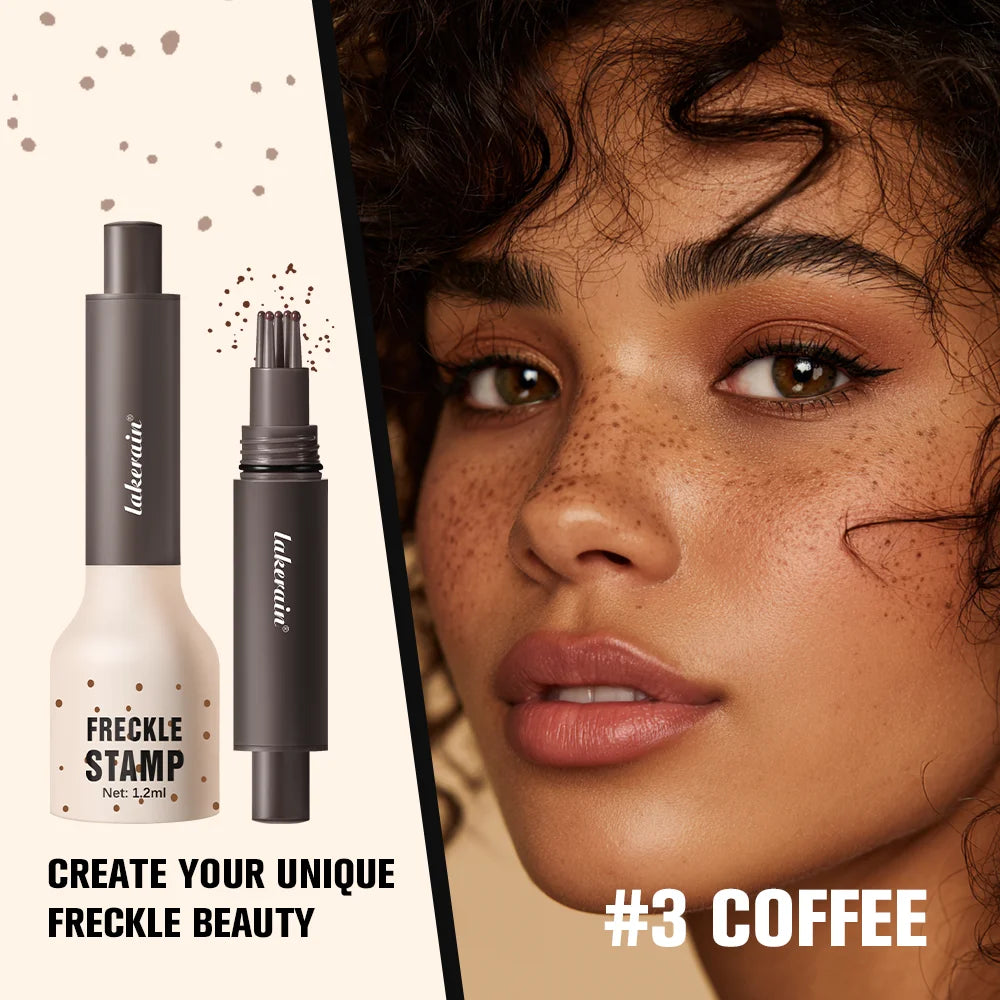 Waterproof Freckle Stamp Pen Liquid Air Cushion Five Point Head Natural Simulation Fake Spot Dot Makeup Tool Peaceful Pleasures Health and Wellness