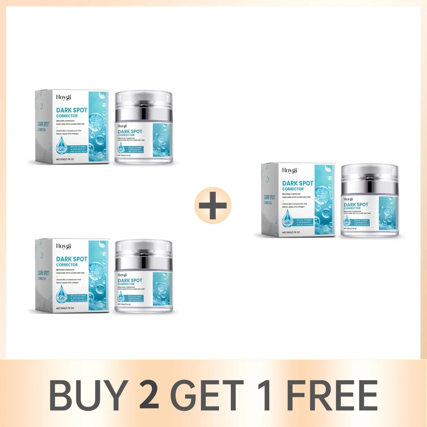 Hoygi Retinol Face Cream – Dark Spot & Brightening 50g