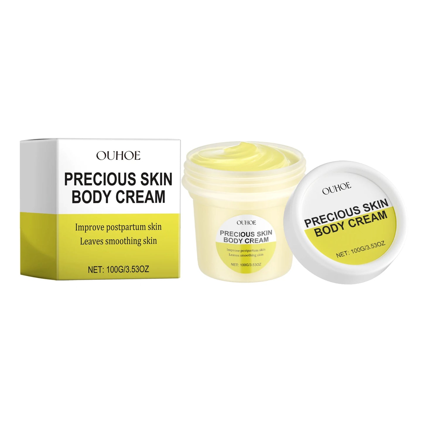 OUOHE Pregnancy Stretch Mark Cream | Belly Butter Moisturizer