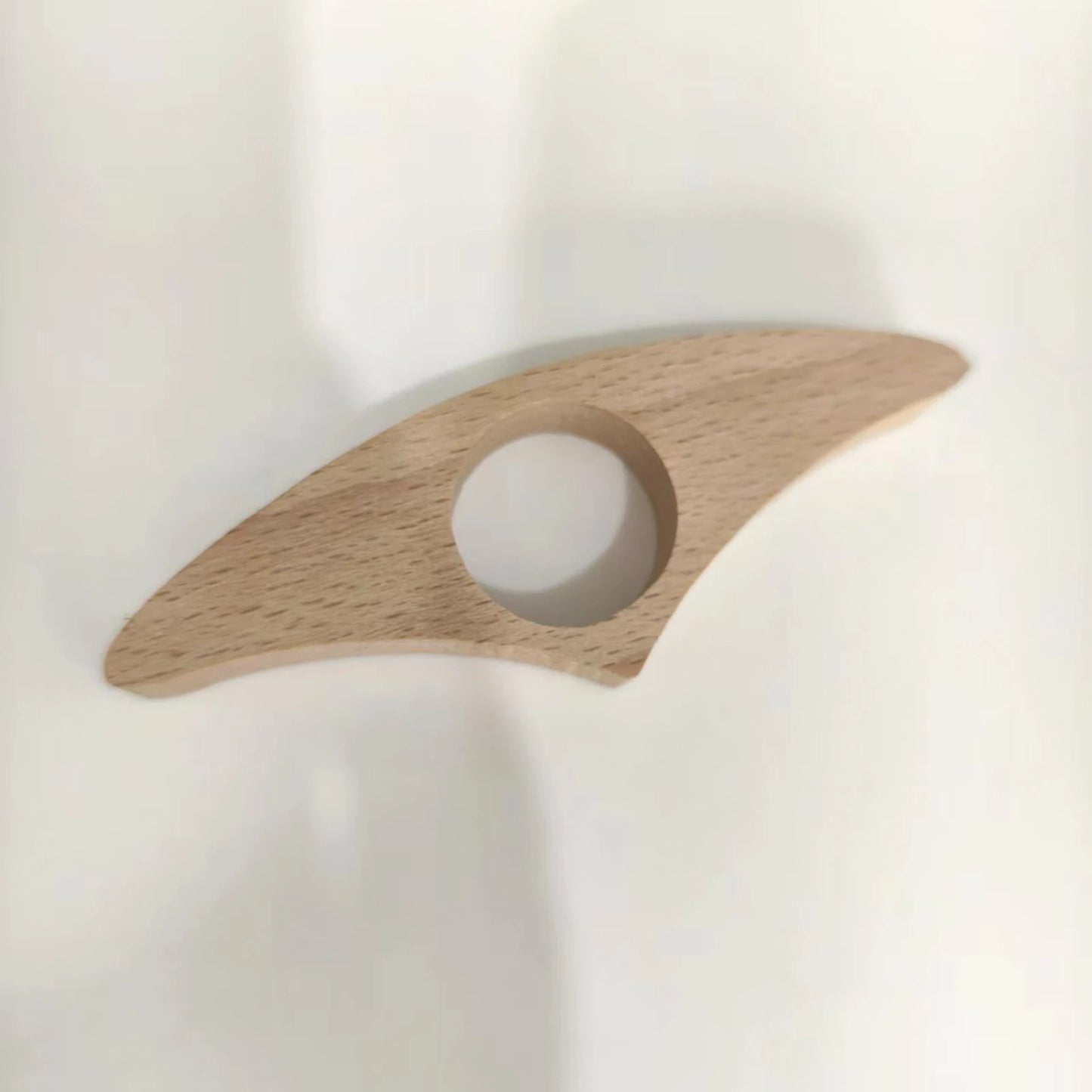 Wooden Thumb Bookmark – One-Hand Page Holder Clip for Books
