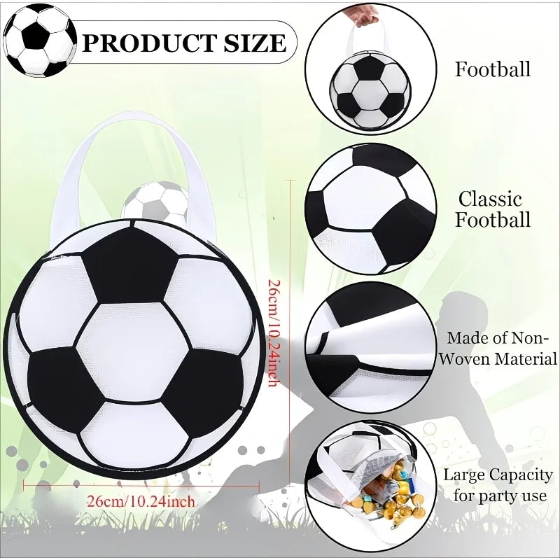 Soccer Party Favor Bags | Ball-Themed Goodie Bags for Sports