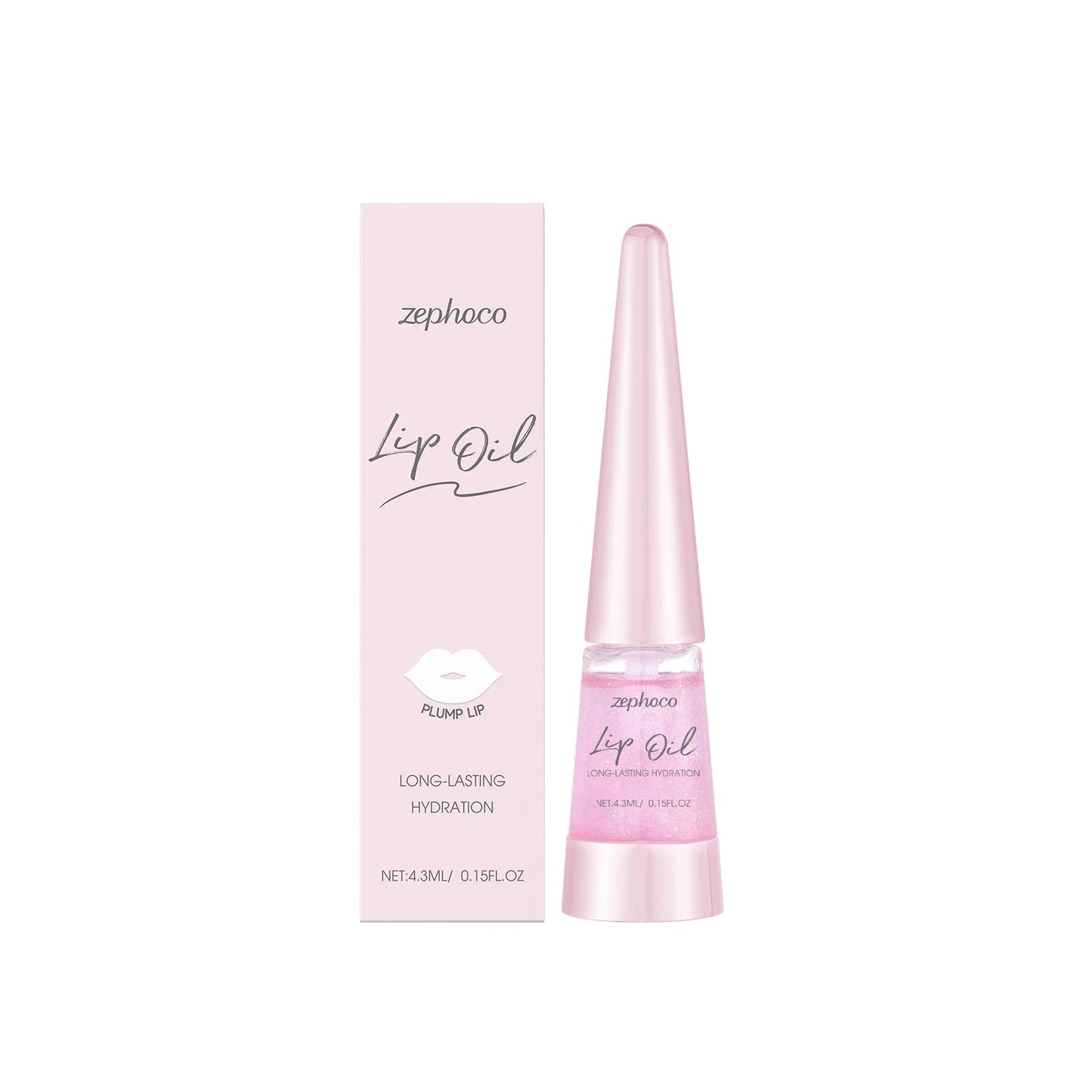 Zephoco Waterproof Nourishing Lip Oil | Hydrating & Plumping