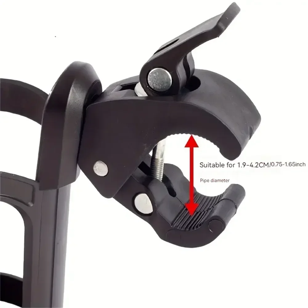 2-in-1 Baby Stroller Cup & Phone Holder | Clip-On Mount