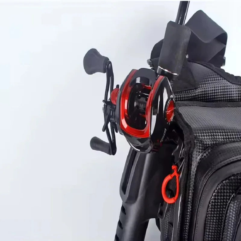 Portable Fishing Rod Holder Belt Rack | Multi-Function Pole Clip
