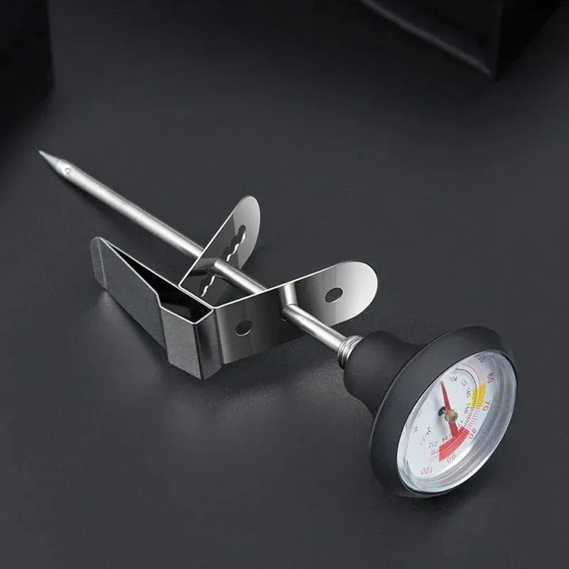 Instant Read Stainless Steel Coffee Thermometer Probe for Coffee Pot Milk Frothing Jug Kitchen Tool Peaceful Pleasures Health and Wellness