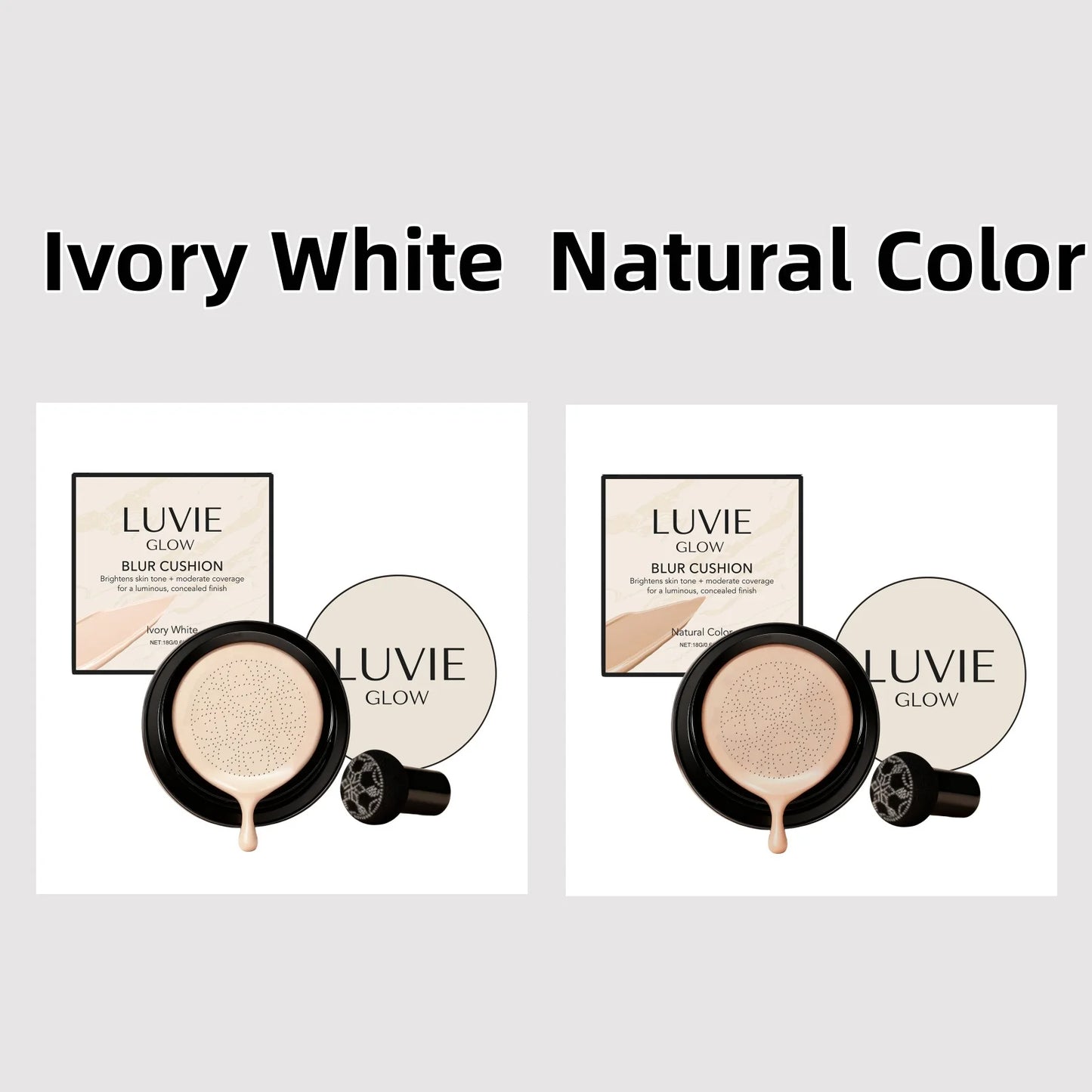 Moisturizing Air Cushion Foundation – Waterproof & Brightening