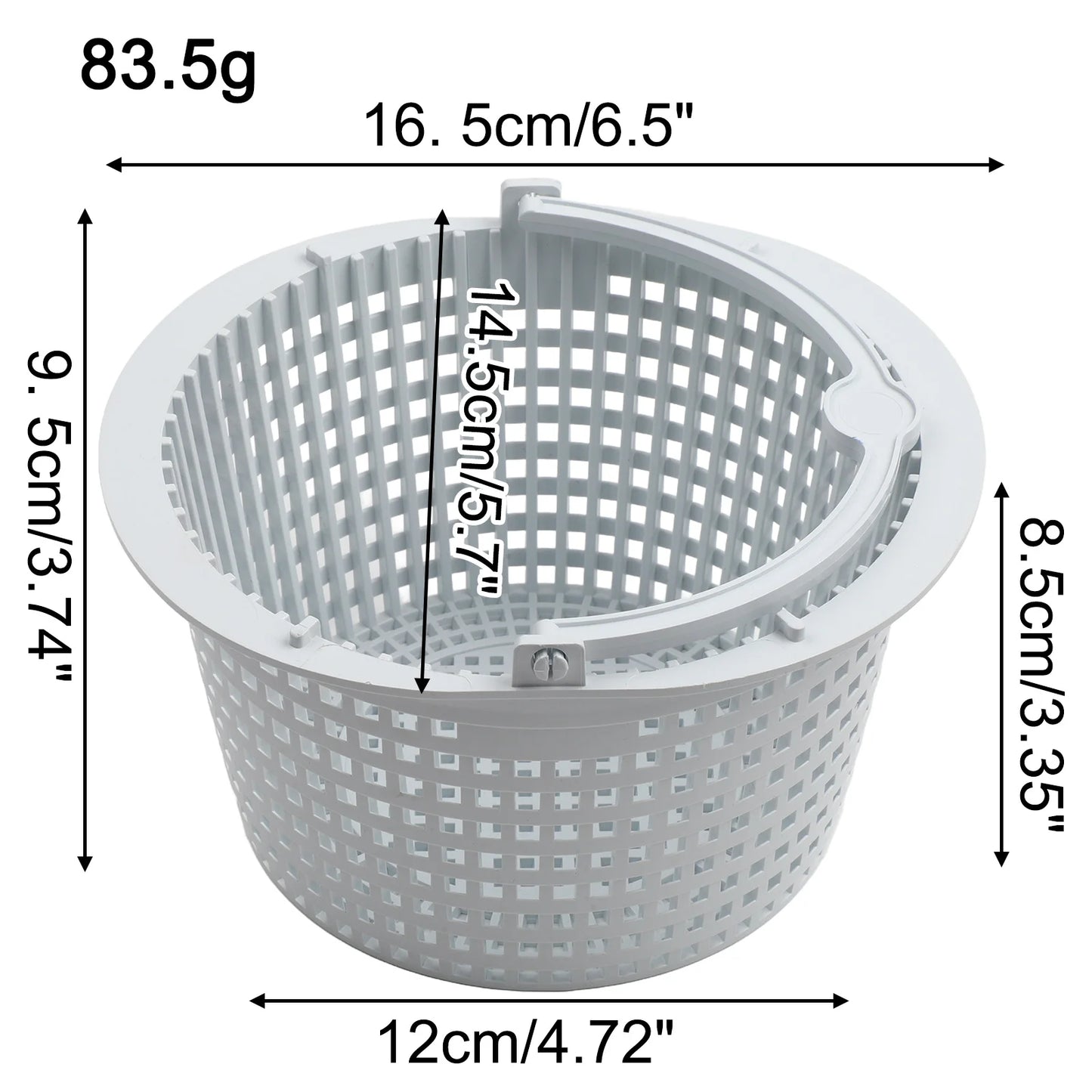 Skimmer Filter Basket Handle Hayward SPX1091C WB736660 16 5 9 Pool