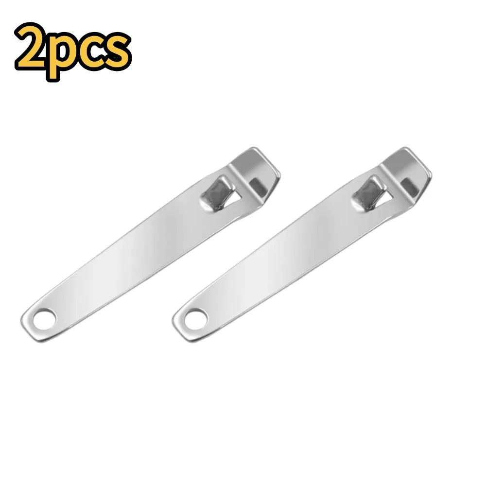 Portable Stainless Steel Bottle Opener for Beverage Caps Peaceful Pleasures Health and Wellness 2pcs