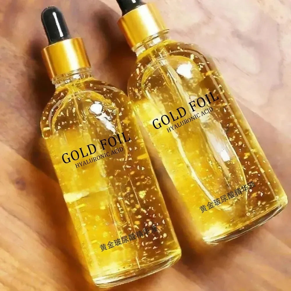 100ml 24k Gold Hyaluronic Acid Nicotinamide Face Serum Anti Aging Facial Lifting Collagen Essence Skin Care Whitening Serum Peaceful Pleasures Health and Wellness