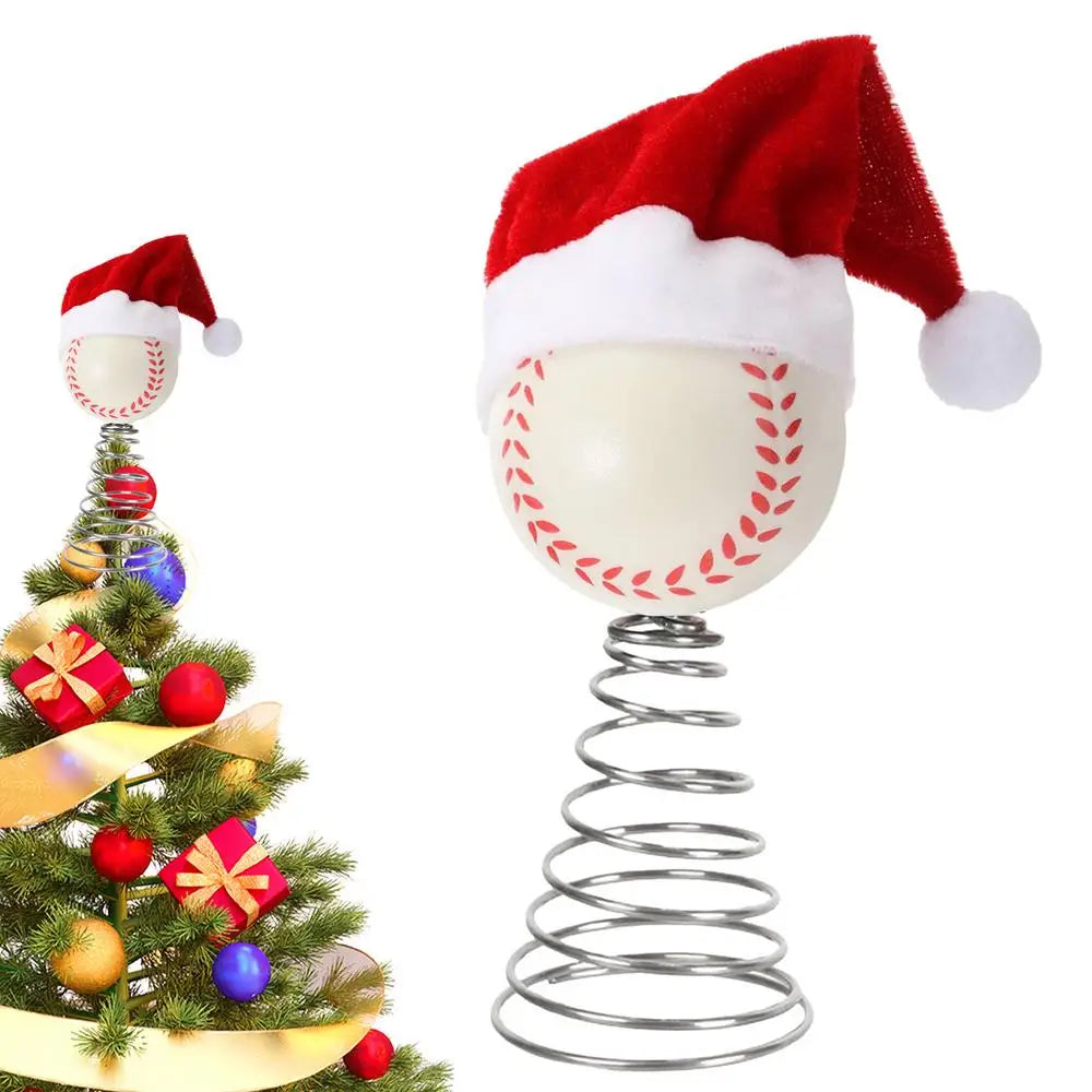 Sports Christmas Tree Topper | Basketball Baseball Golf