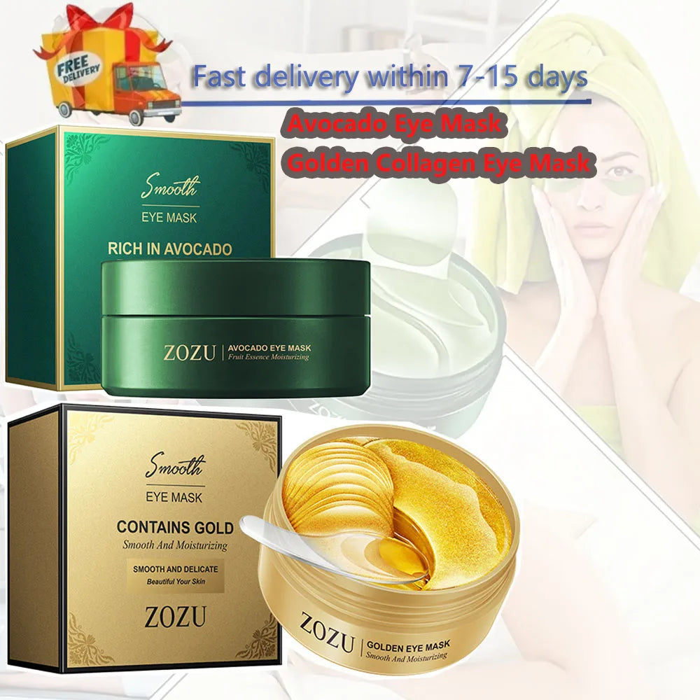 Avocado Collagen Eye Mask – Firming & Brightening Patches