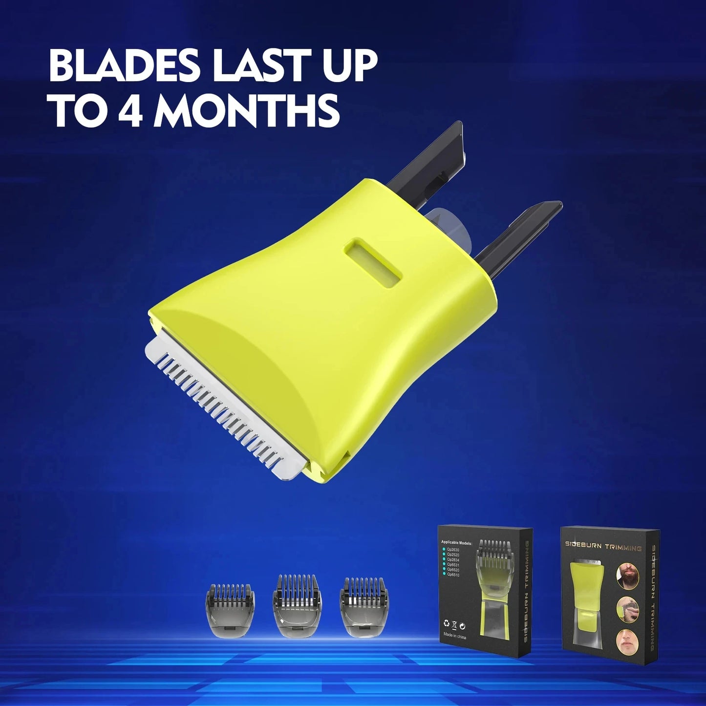 Replacement Blades for Philips OneBlade QP2520 QP2630 QP6510