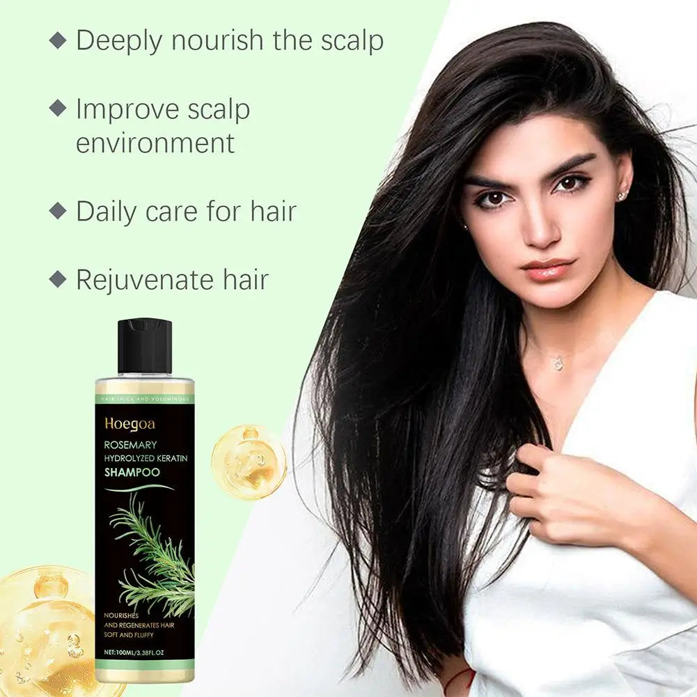 Rosemary & Keratin Hair Serum 100ml | Smooth, Shiny Hair