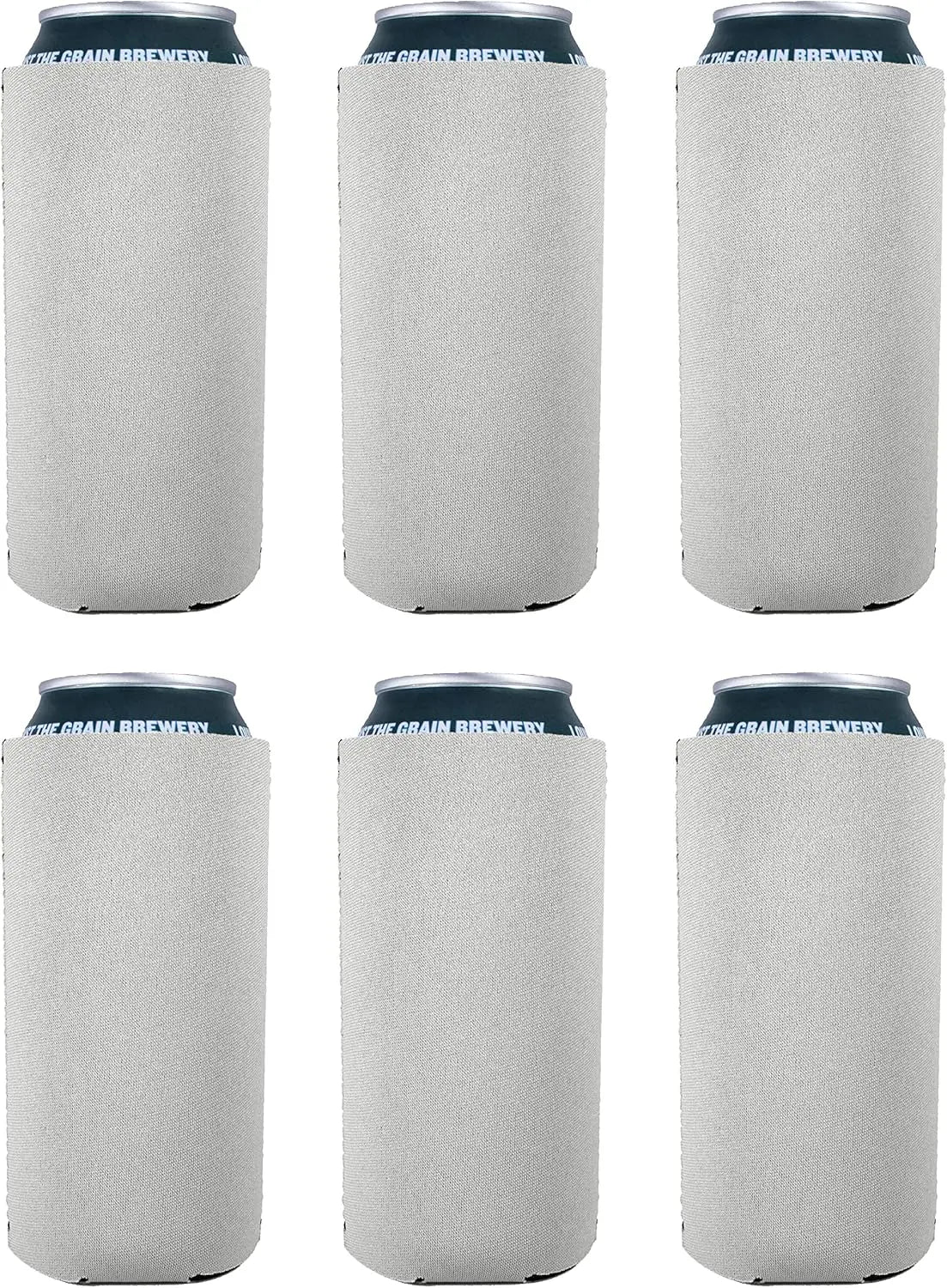 500mlCan Cooler Sleeves Beer/Energy Drink Blank Skinny Premium Quality Blank Neoprene 16oz Can Holders Beverage Thermocoolers Peaceful Pleasures Health and Wellness 6PCS 7