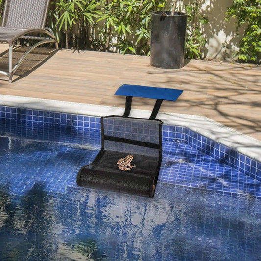 Animal Swimming Saving Escape Ramp Oxford Cloth Pool Floating Animal Saver Rescue Tool Spa Frog Saver For Outdoor Frog Chipmunk Peaceful Pleasures Health and Wellness