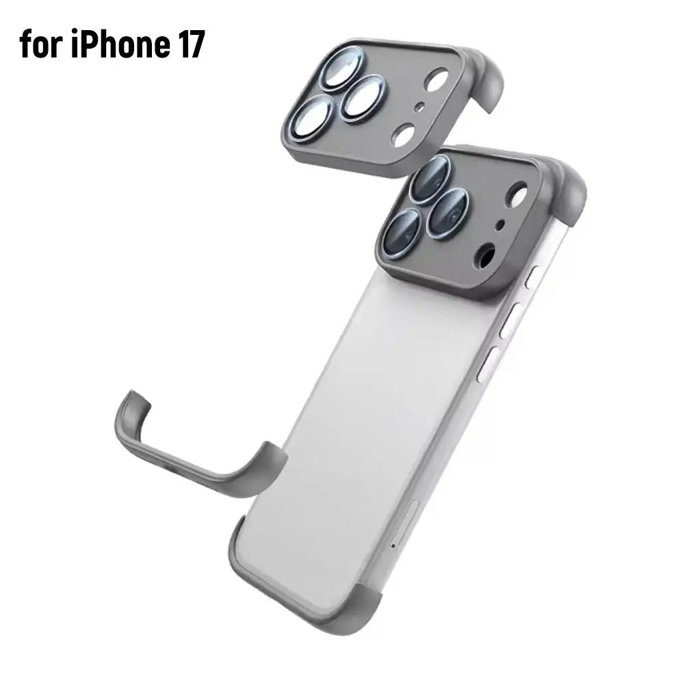 Silicone Bumper Case with Lens Protector for iPhone 17 Series