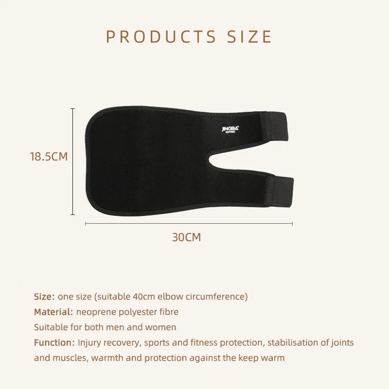 Adjustable Neoprene Elbow Brace – Sports Support Men & Women