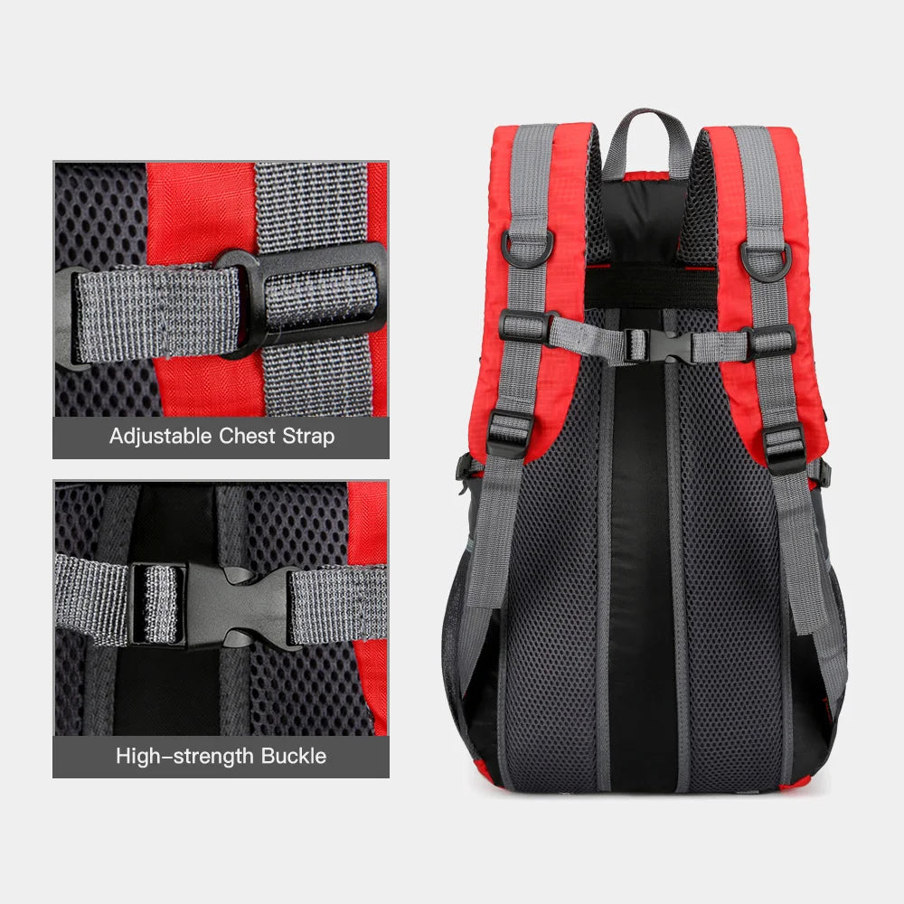 Outdoor Hiking Trekking Daypack Travel Backpack Waterproof