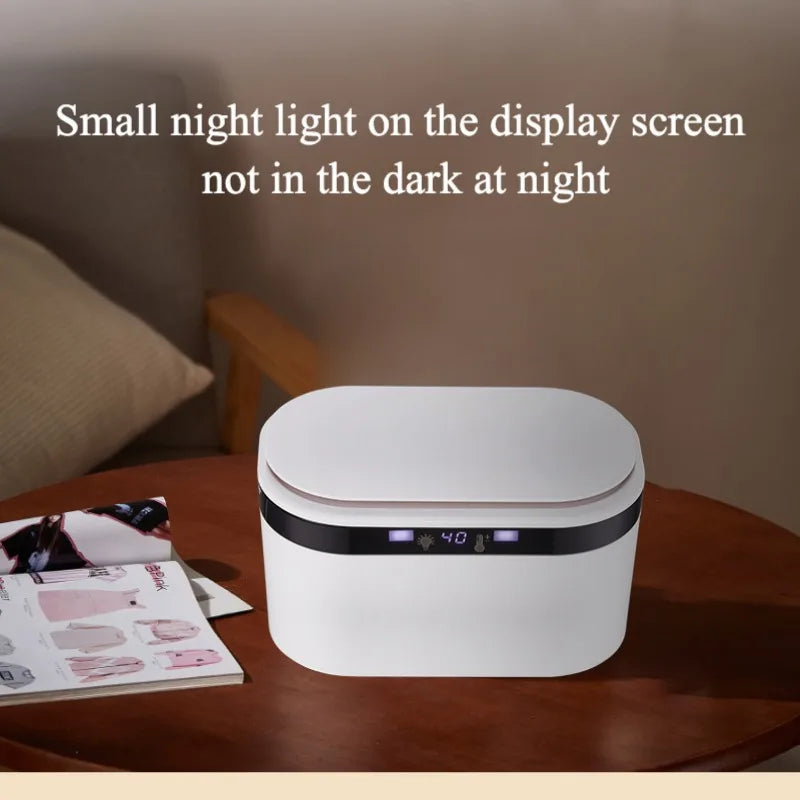 Portable USB Baby Wipes Warmer | 5-Level Temp & Night Light