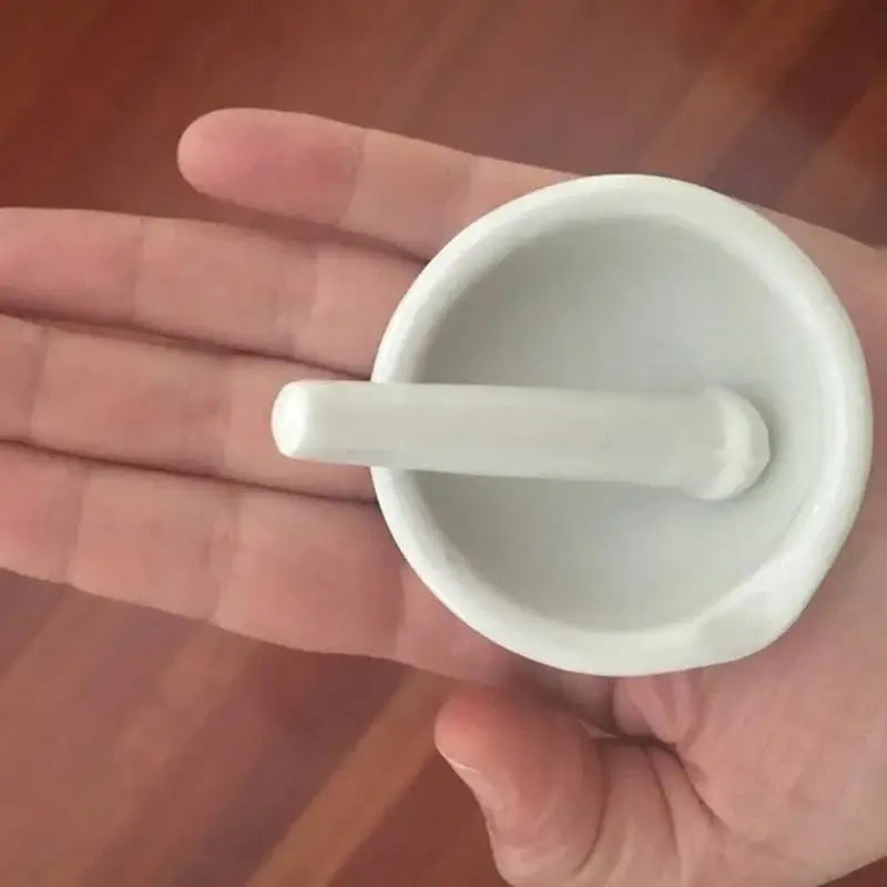 Ceramic Grinding Bowl Multi-purpose Mortar Baby Food Crusher Fruit
