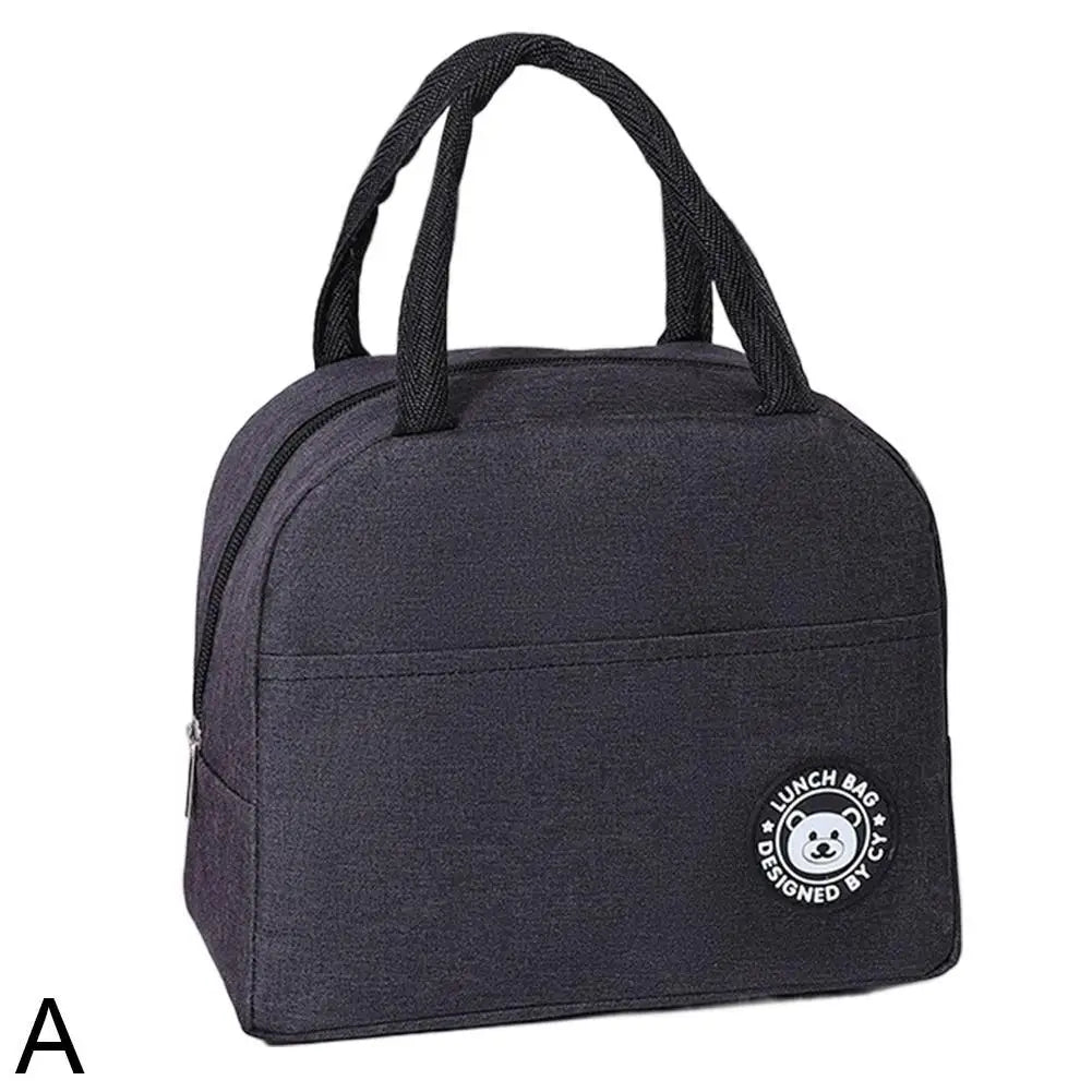 Thermal Insulated Lunch Bag – Waterproof Cooler Tote with Aluminum Foil Lining Peaceful Pleasures Health and Wellness A
