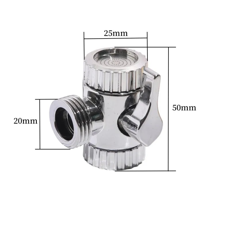 Faucet Splitter Diverter Valve – Kitchen & Bathroom Tap Adapter