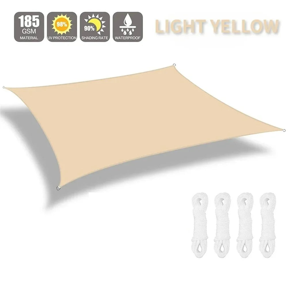 UV Block Shade Sail Canopy | Water Resistant Sun Shelter