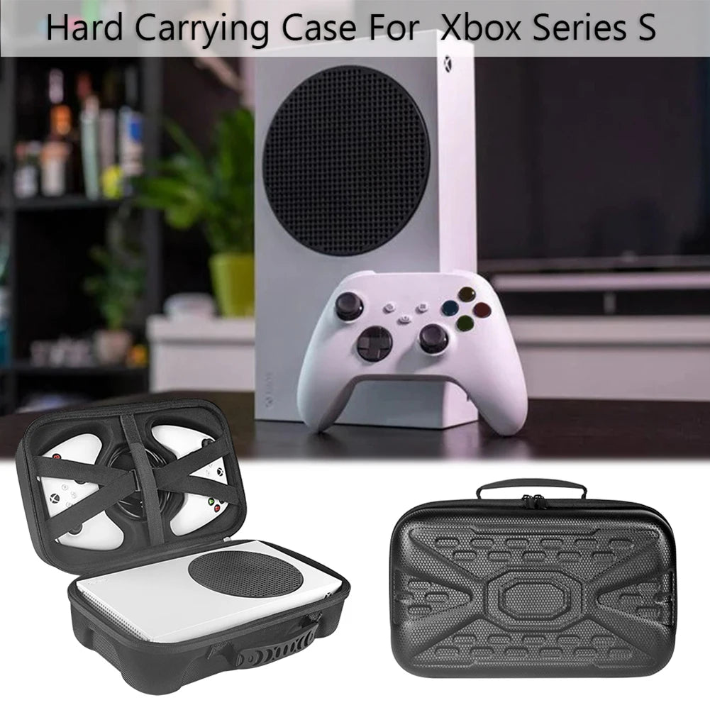 Hard Carrying Case for Xbox Series S Console Travel Case Travel Storage Bag for Wireless Controller and Gaming Accessories Peaceful Pleasures Health and Wellness